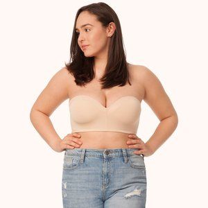 LIVELY No-Wire Strapless Bra Toasted Almonnd 34D